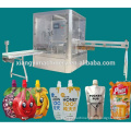 jelly pouch filling packing machine/doypack pouch filling capping machine